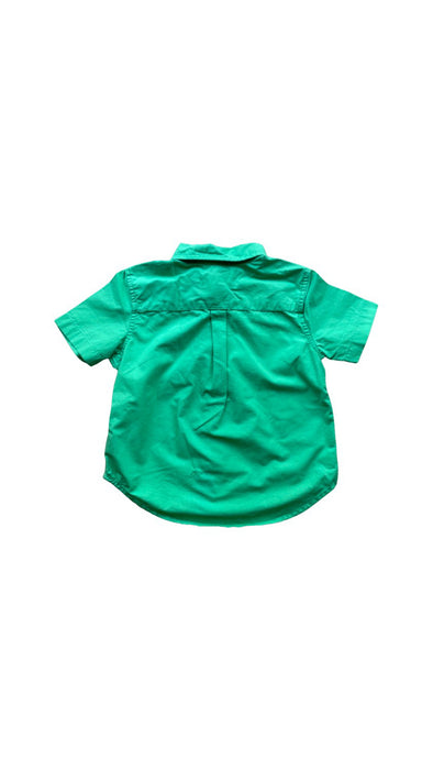 A Green Short Sleeve Shirts from Ralph Lauren in size 2T for boy. (Back View)