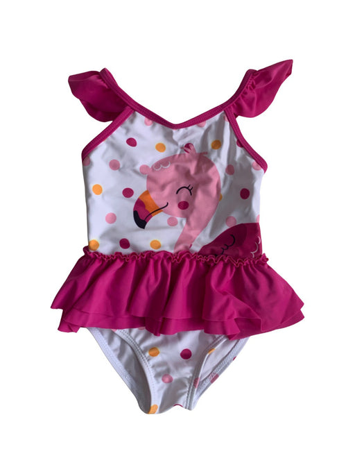 A Pink Swimsuits from Primigi in size 6-12M for girl. (Front View)