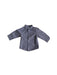 A Navy Long Sleeve Shirts from Jacadi in size 6-12M for boy. (Front View)