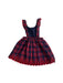 A Red Sleeveless Dresses from Janie & Jack in size 12-18M for girl. (Back View)