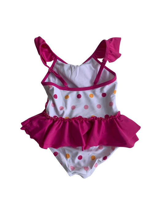 A Pink Swimsuits from Primigi in size 6-12M for girl. (Back View)