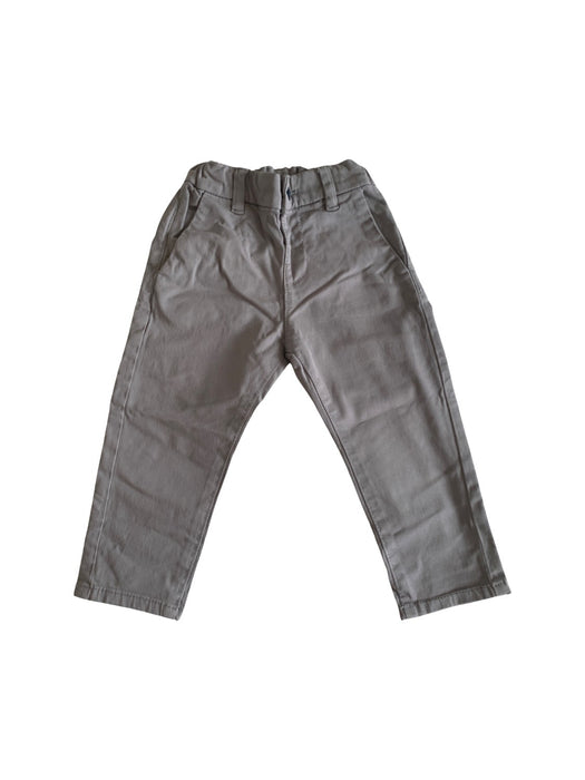 A Grey Casual Pants from Mayoral in size 6-12M for neutral. (Front View)