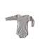 A Beige Long Sleeve Bodysuits from Petit Bateau in size 12-18M for girl. (Back View)