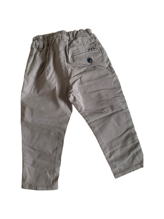 A Grey Casual Pants from Mayoral in size 6-12M for neutral. (Back View)