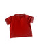 A Red Short Sleeve Polos from Dior in size 6-12M for boy. (Back View)