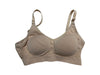 A Beige Bras from Medela in size M for maternity. (Front View)