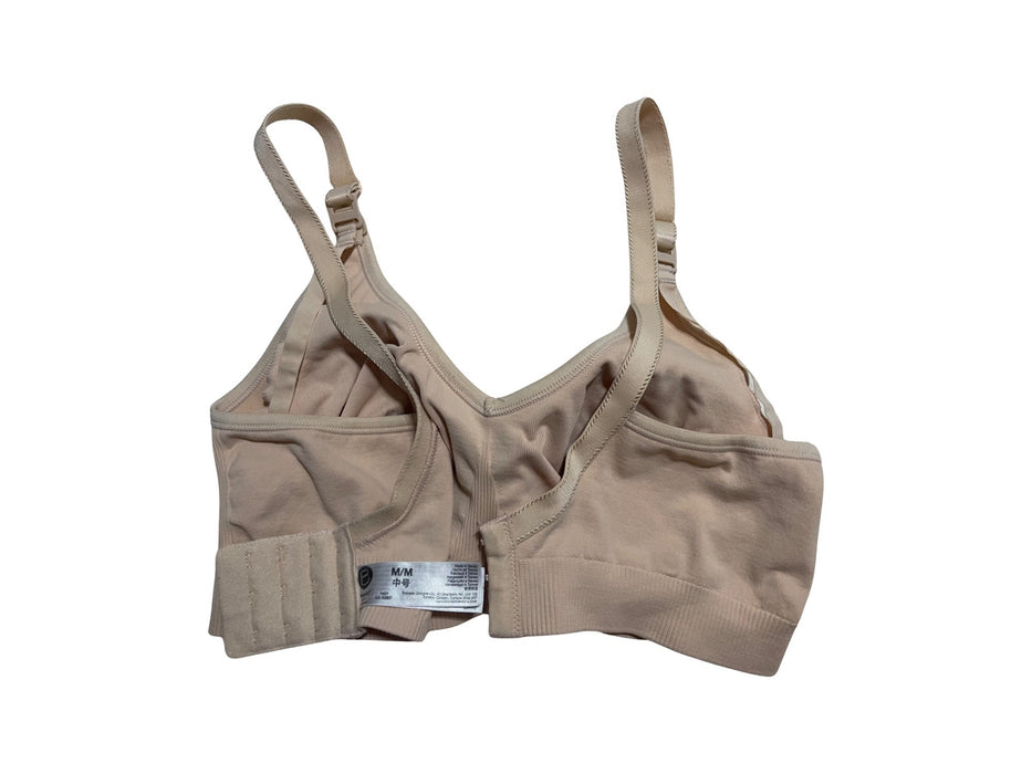 A Beige Bras from Medela in size M for maternity. (Back View)