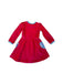 A Red Long Sleeve Dresses from Boden in size 6T for girl. (Back View)