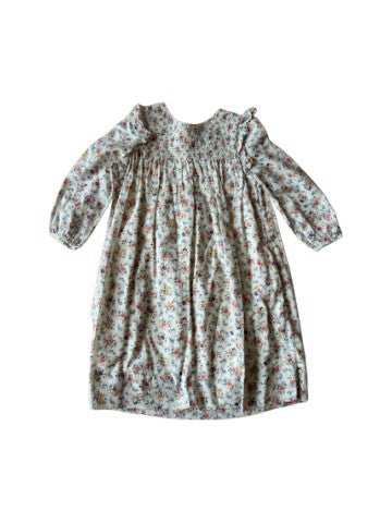 A Multicolour Long Sleeve Dresses from Polo Ralph Lauren in size 7Y for girl. (Front View)