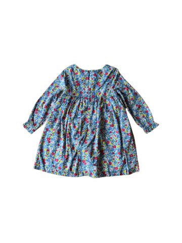 A Multicolour Long Sleeve Dresses from Boden in size 6T for girl. (Back View)