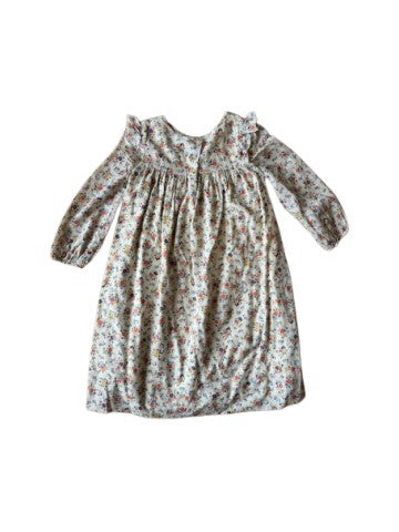 A Multicolour Long Sleeve Dresses from Polo Ralph Lauren in size 7Y for girl. (Back View)