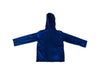 A Blue Hooded Sweatshirts from Jojo Maman Bébé in size 3T for girl. (Back View)