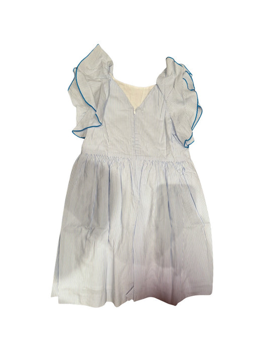 A White Sleeveless Dresses from Jacadi in size 8Y for girl. (Back View)