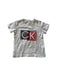 A White Short Sleeve T Shirts from Calvin Klein in size 2T for neutral. (Front View)