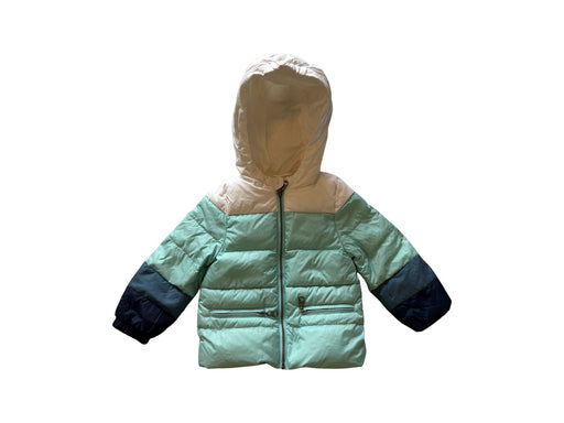 A Green Puffer/Quilted Jackets from Moody Tiger in size 18-24M for neutral. (Front View)