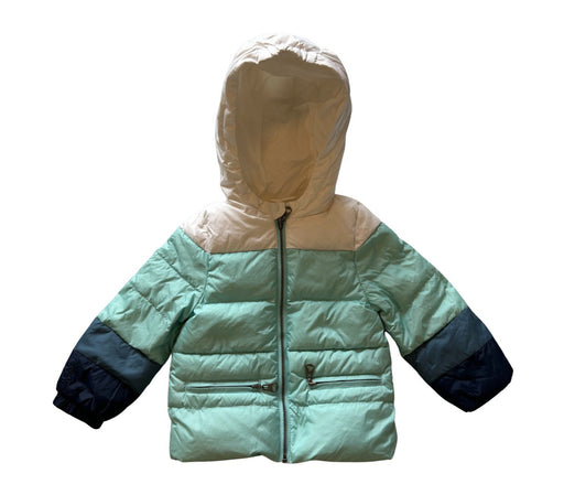 A Green Puffer/Quilted Jackets from Moody Tiger in size 18-24M for neutral. (Front View)