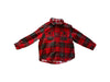 A Red Long Sleeve Shirts from Miki House in size 2T for boy. (Front View)