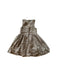 A Grey Sleeveless Dresses from Polo Ralph Lauren in size 3T for girl. (Back View)