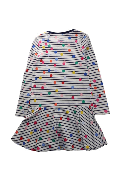 A Multicolour Long Sleeve Dresses from Joules in size 7Y for girl. (Back View)