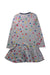 A Multicolour Long Sleeve Dresses from Joules in size 7Y for girl. (Back View)