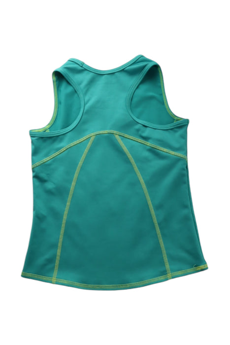 A Green Sleeveless Tops from L.L.Bean in size 5T for neutral. (Back View)