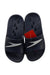 A Navy Sandals from Speedo in size 6T for neutral. (Back View)