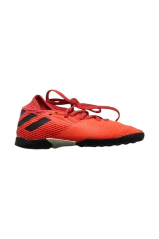 A Red Cleats/Soccer Shoes from Adidas in size 7Y for neutral. (Front View)