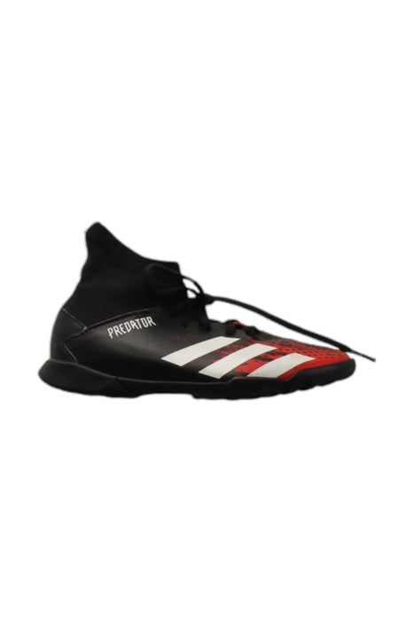 A Black Cleats/Soccer Shoes from Adidas in size 6T for neutral. (Front View)