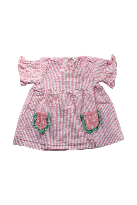 A Pink Dress Sets from Seed in size 3-6M for girl. (Front View)