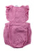 A Pink Sleeveless Rompers from Milky in size 6-12M for girl. (Back View)