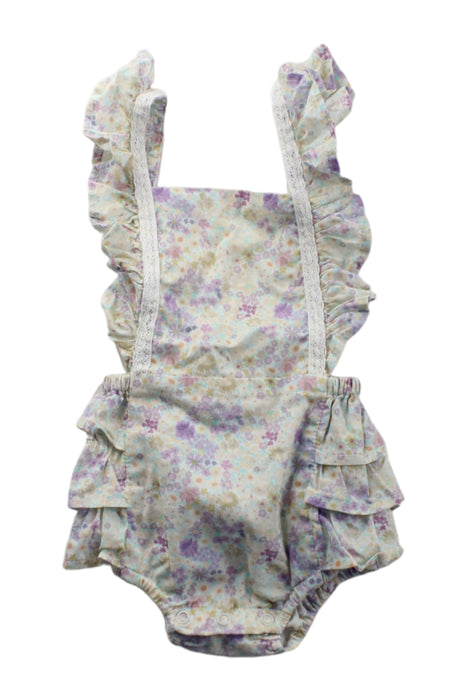 A Multicolour Sleeveless Rompers from Jamie Kay in size 6-12M for girl. (Front View)