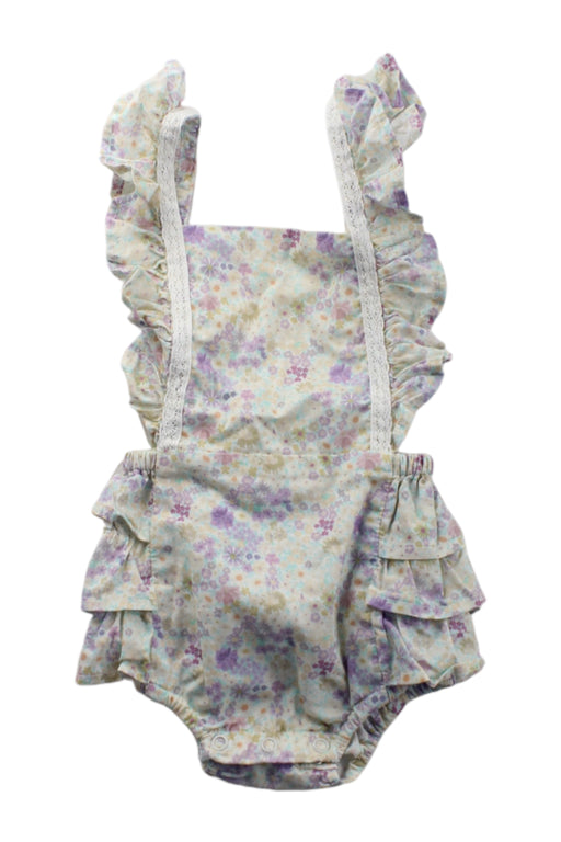 A Multicolour Sleeveless Rompers from Jamie Kay in size 6-12M for girl. (Front View)