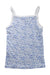 A Blue Sleeveless Tops from Petit Bateau in size 5T for girl. (Back View)