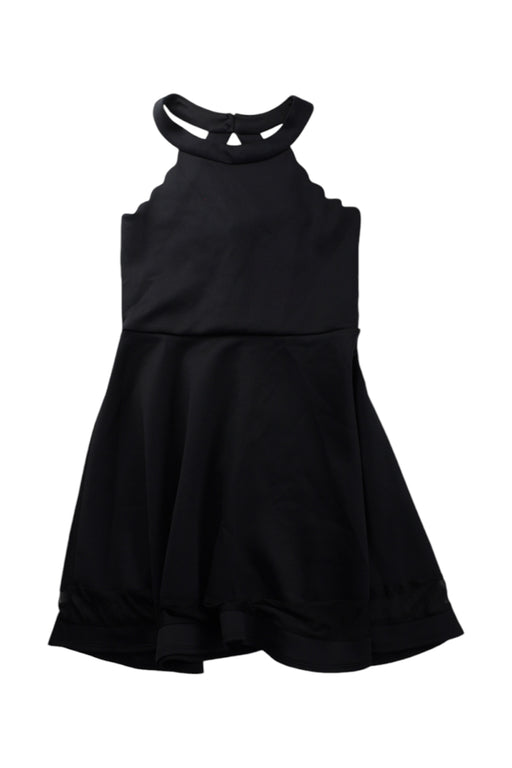 A Black Sleeveless Dresses from Lipsy London in size 9Y for girl. (Front View)