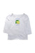 A White Long Sleeve Tops from Janie & Jack in size 10Y for girl. (Front View)