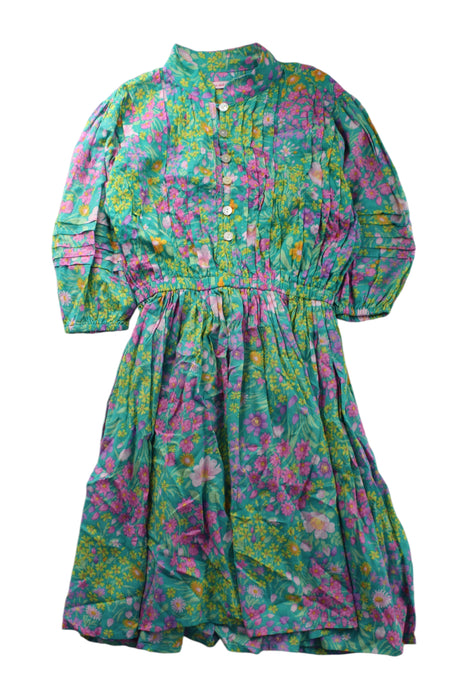 A Multicolour Long Sleeve Dresses from Coco and Ginger in size 8Y for girl. (Front View)