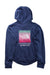 A Blue Hooded Sweatshirts from The North Face in size 10Y for neutral. (Back View)