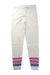 A White Sweatpants from Janie & Jack in size 10Y for girl. (Front View)