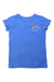 A Blue Short Sleeve T Shirts from Crewcuts in size 8Y for girl. (Front View)