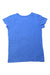 A Blue Short Sleeve T Shirts from Crewcuts in size 8Y for girl. (Back View)