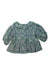 A Green Long Sleeve Tops from Mabo in size 5T for girl. (Back View)