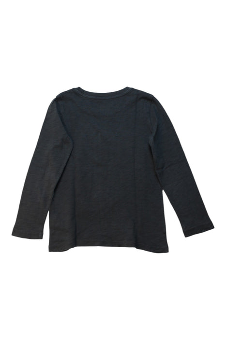 A Black Long Sleeve Tops from Crewcuts in size 5T for girl. (Back View)