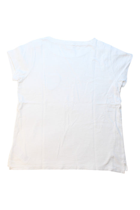 A White Short Sleeve T Shirts from Crewcuts in size 8Y for girl. (Back View)