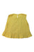 A Yellow Sleeveless Tops from Soor Ploom in size 5T for girl. (Back View)