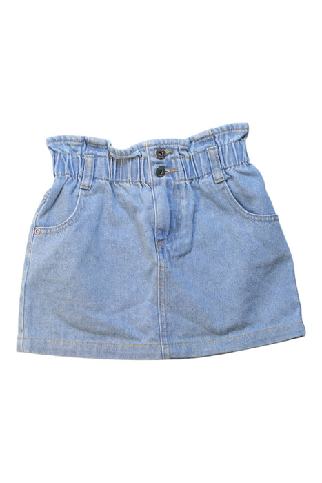 A Blue Short Skirts from Seed in size 7Y for girl. (Front View)