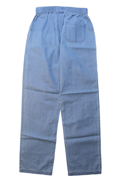 A Blue Casual Pants from Bonton in size 10Y for girl. (Back View)