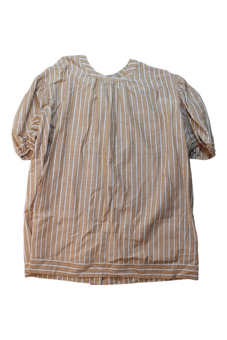 A Beige Short Sleeve Shirts from Caramel in size 14Y for girl. (Front View)