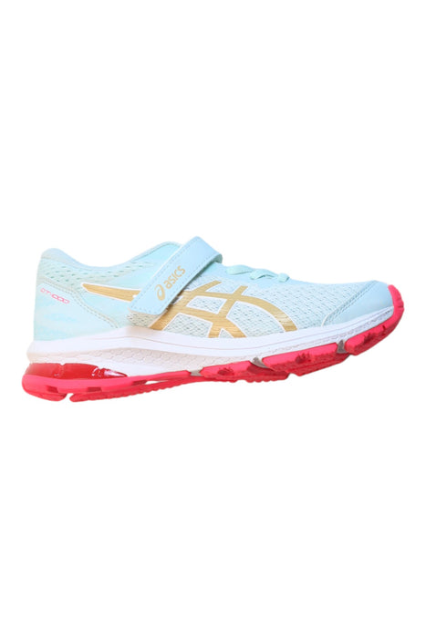 A Multicolour Sneakers from ASICS in size 7Y for girl. (Front View)