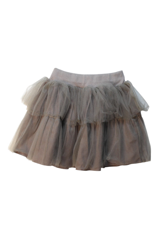 A Taupe Tulle Skirts from Gingersnaps in size 2T for girl. (Front View)