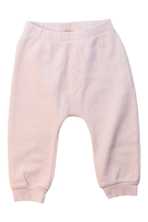 A Pink Sweatpants from Seed in size 12-18M for girl. (Front View)